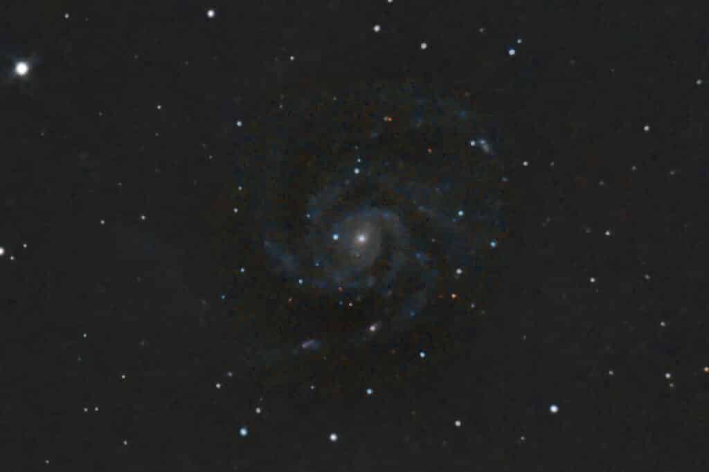 M101 image after processing