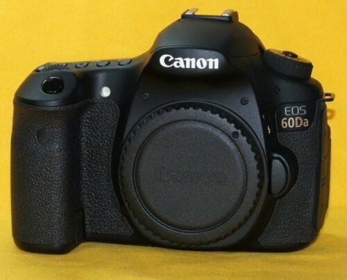 Canon60Da - DSLR camera astrophotography settings