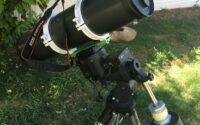 equatorial telescope mount setup