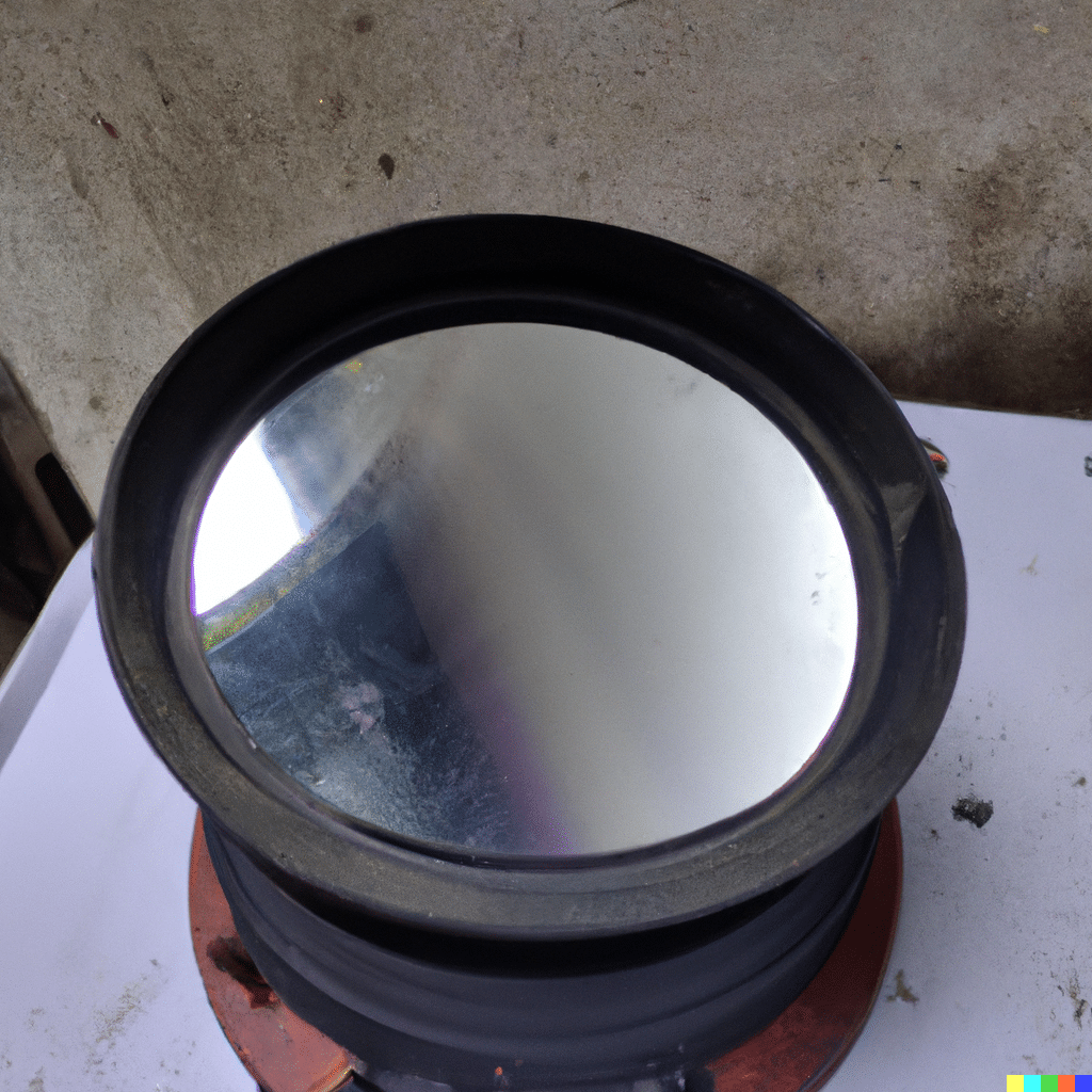 dirty telescope mirror