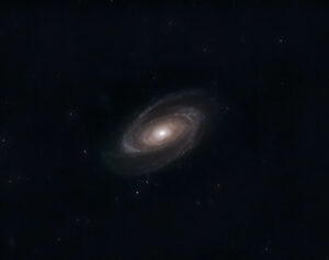 Bode's Galaxy with astrophotography filters