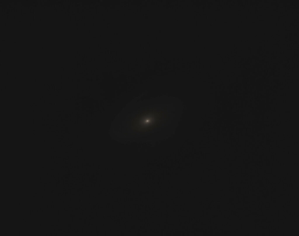 Bode's Galaxy after star removal astrophotography processing