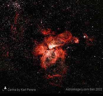 Astrophotography image of Carina Nebula