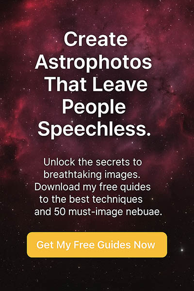 Signup banner for astroimagery